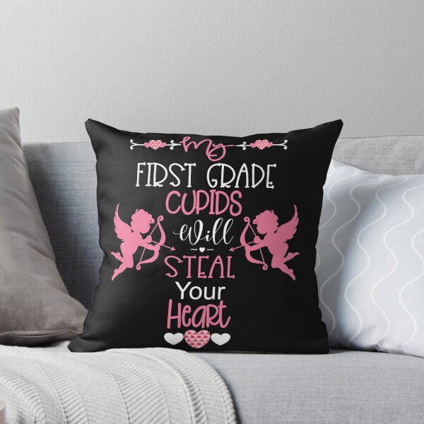 Item preview, Valentine Teacher First Grade Cupids Steal Hearts designed and sold by Sapphire Star.