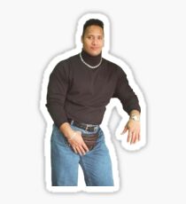 Dwayne "The Rock" Johnson Turtleneck Sticker