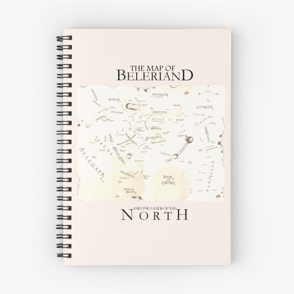 Item preview, Map of Beleriand  designed and sold by Kamikazekatze.