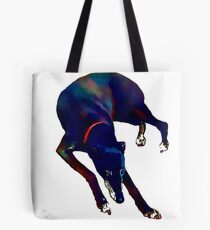 Greyhound Art Watercolour Style Tote Bag