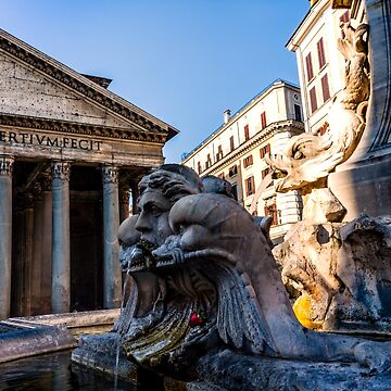 Artwork thumbnail, Fontana del Pantheon by darren-j-mcleod