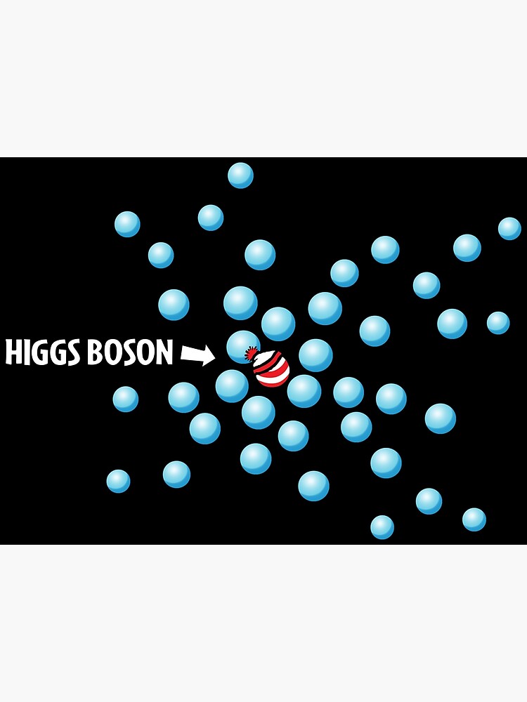 Discover Higgs Boson Particle Premium Matte Vertical Poster