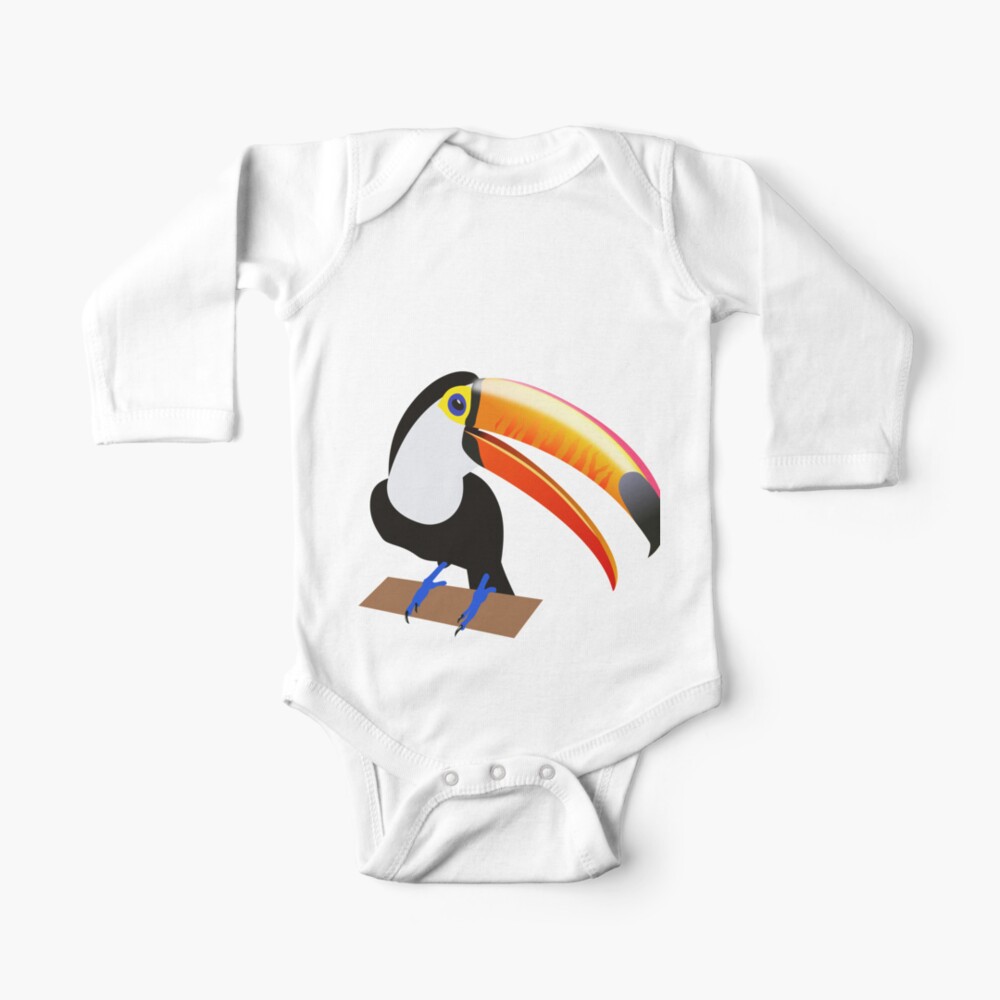 Toco Toucan Baby One Piece By Planetterra Redbubble