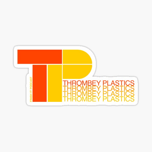 Thrombey Plastics Sticker