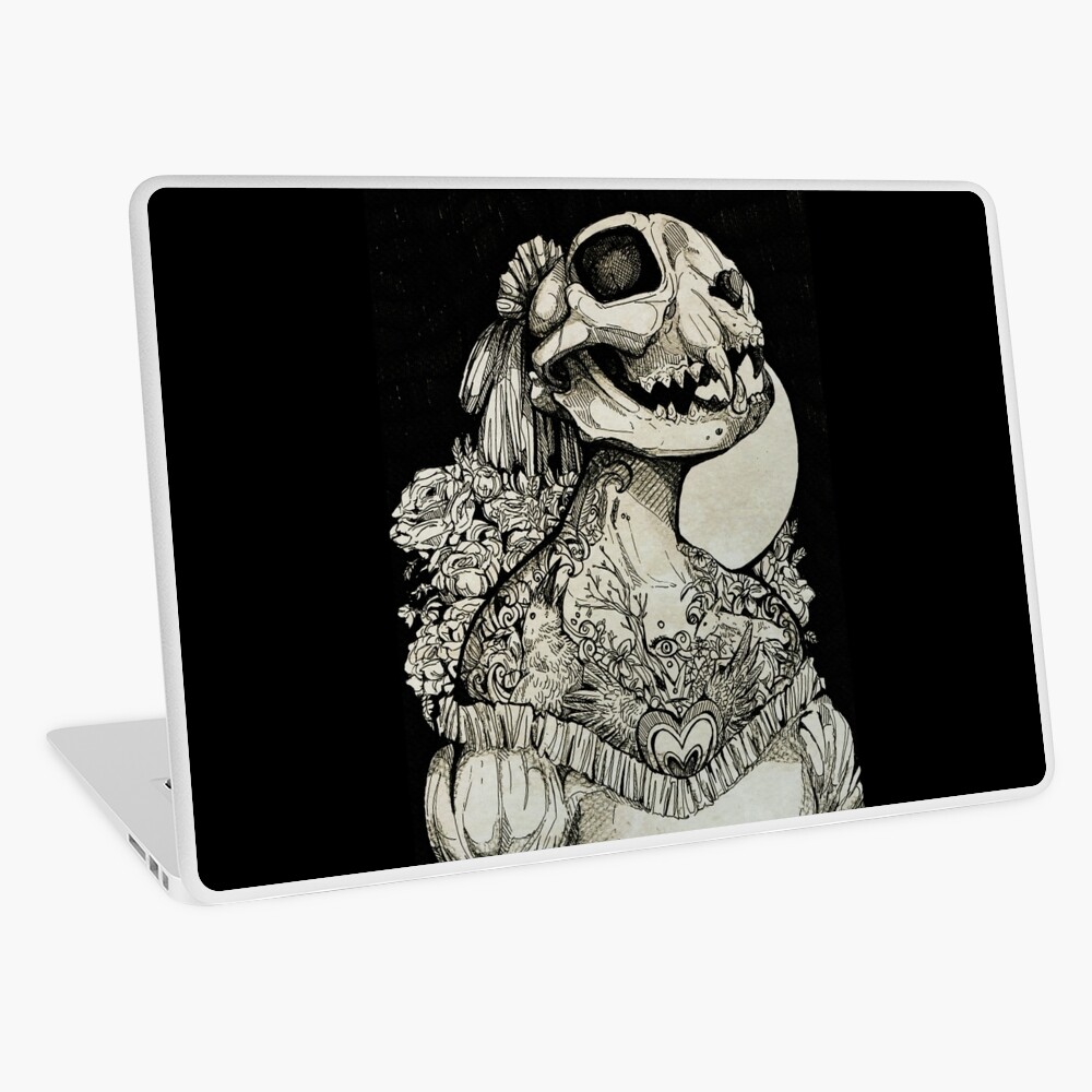 Item preview, Laptop Skin designed and sold by WOLFSKULLJACK.
