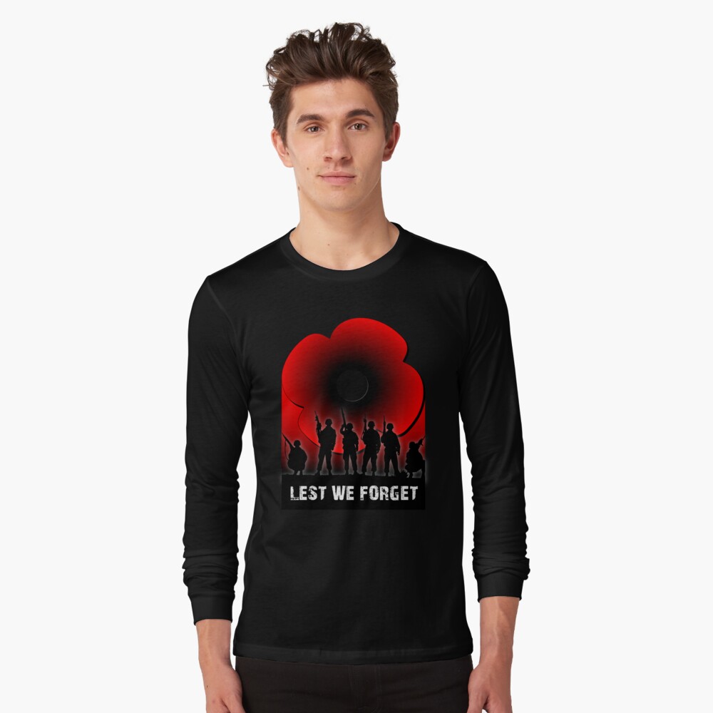 lest we forget shirts