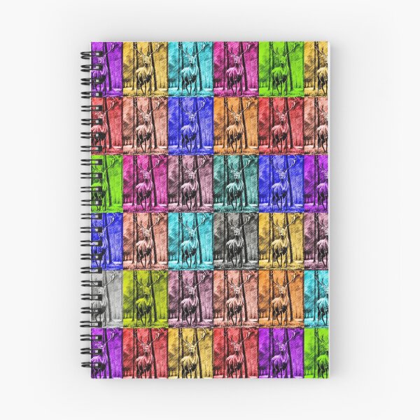 Item preview, Pop art deer in the forest 2 designed and sold by arttyshenko.
