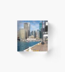 Sydney Circular Quay and Overseas Passenger Terminal Acrylic Block