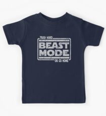 Beast Mode - Train Hard Or Go Home Kids Tee
