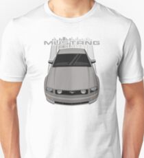 Mustang GT 2005 to 2009 - Mineral Grey Unisex T-Shirt