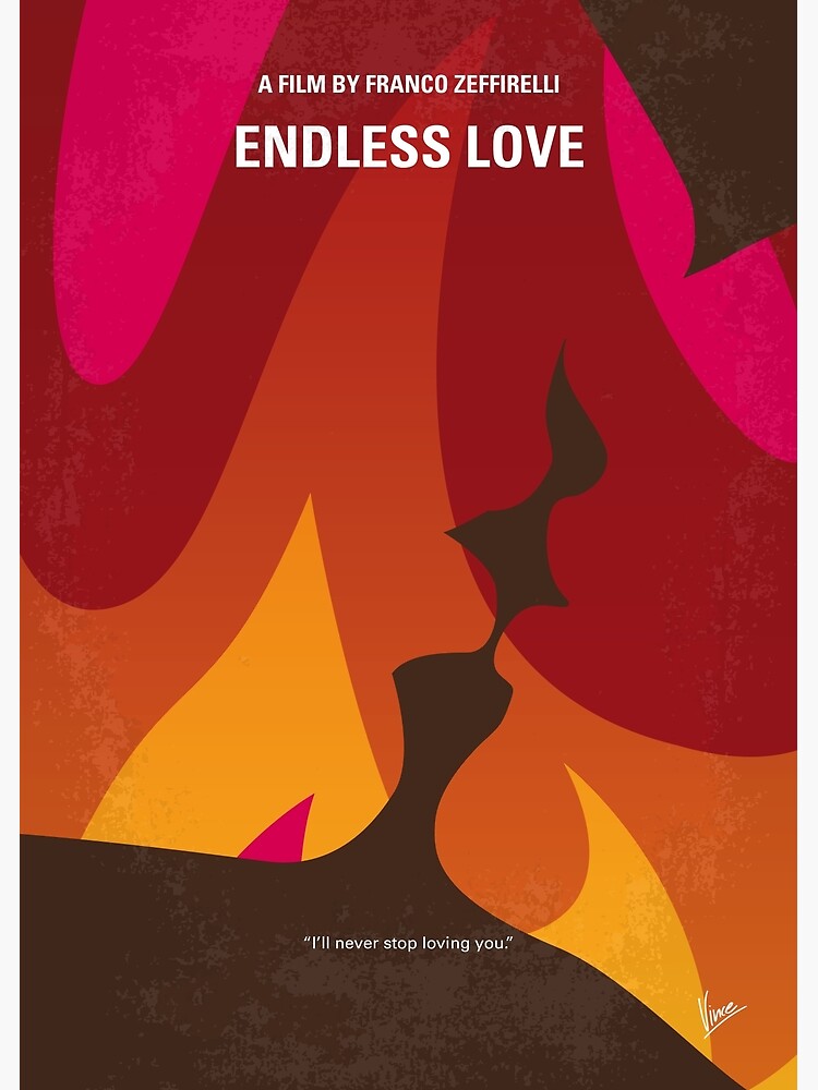 Download "No1023 My Endless Love minimal movie poster" Poster by ...