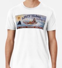 Willkommen bei Amity Island Männer Premium T-Shirts