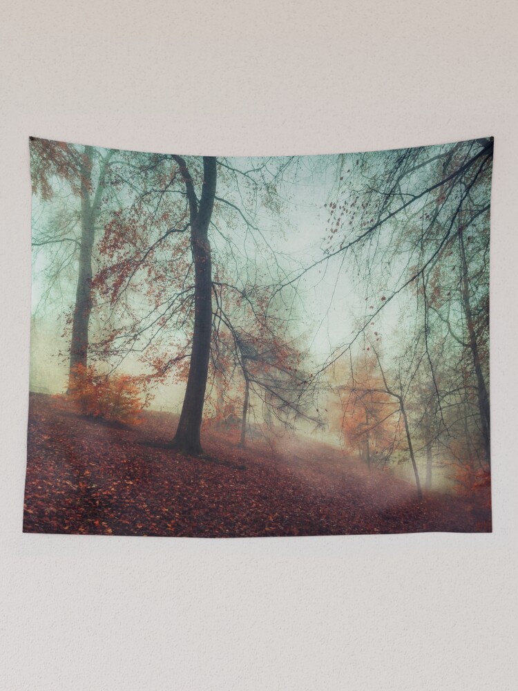 Alternate view of Fall Feeling - Colourful Autumn Impression Tapestry
