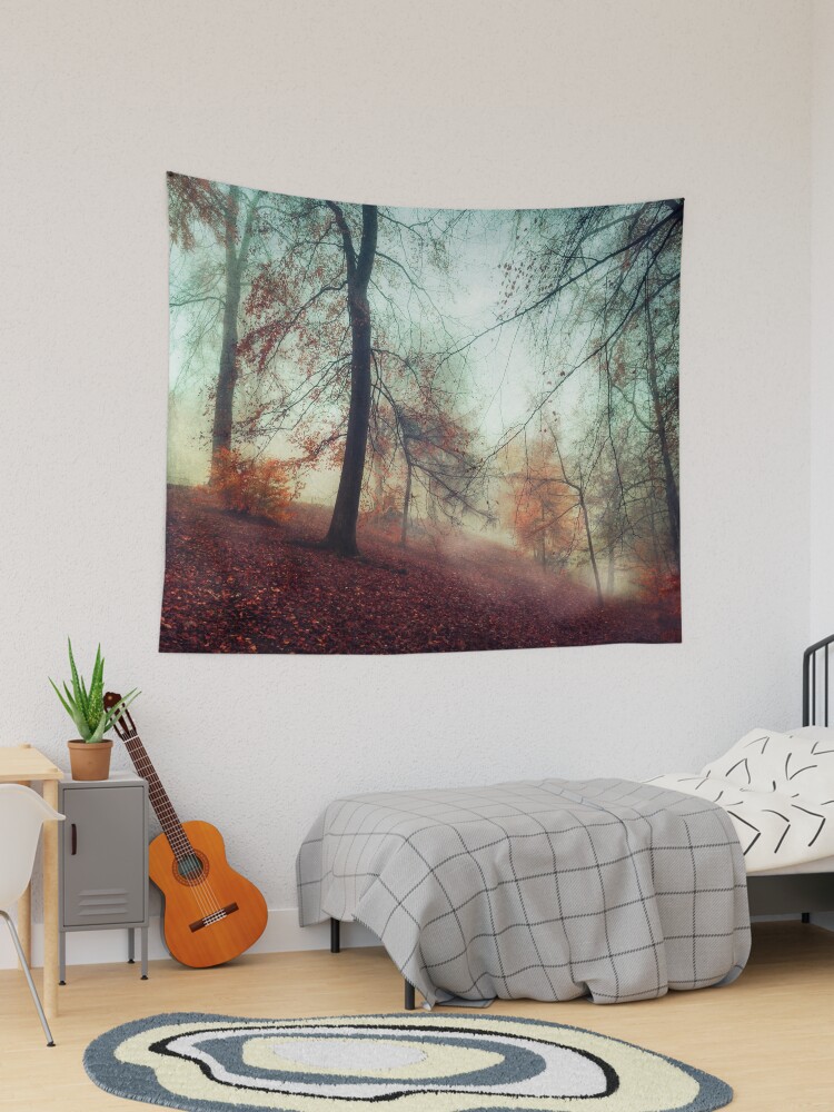Thumbnail 1 of 3, Tapestry, Fall Feeling - Colourful Autumn Impression designed and sold by DyrkWyst.