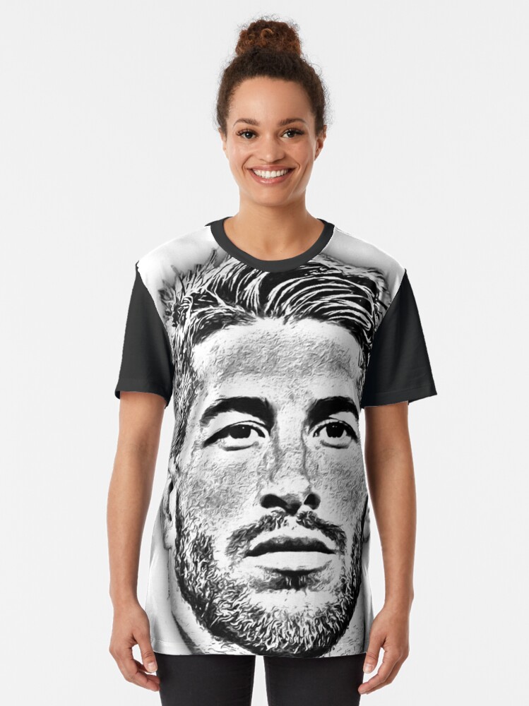 sergio ramos black shirt