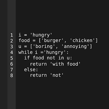 Artwork thumbnail, Hungry programmer by hellcom