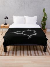 Simple Mandelbrot Throw Blanket