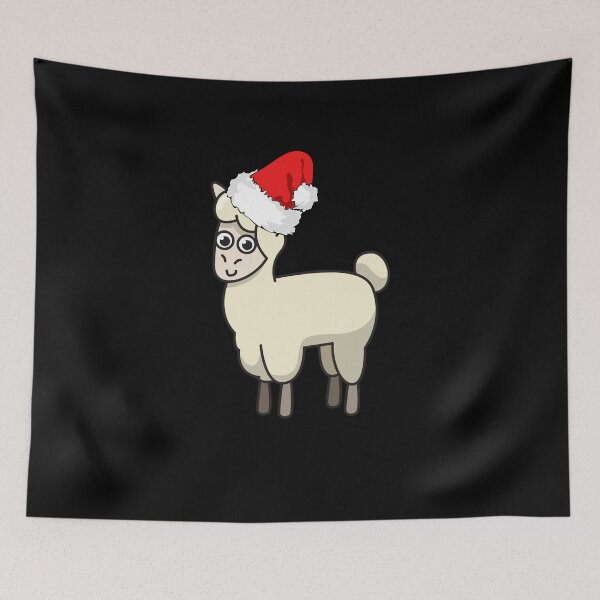 Item preview, Llama Llama Comic Christmas Cap Gift designed and sold by Franja2.