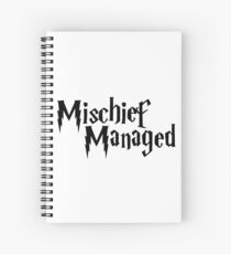 Mischief Spiral Notebook