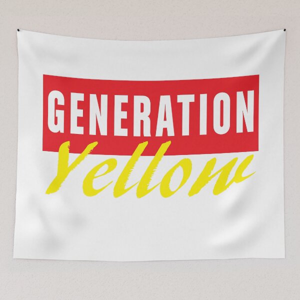 Item preview, Generation Yellow Mouvement Des Gilets Jaunes Yellow Vest Movement France designed and sold by ProjectX23.