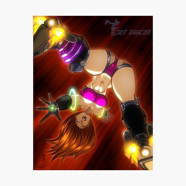 Jet Dancing in Freefall Photographic Print