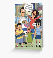 Belcher Birthday Card Greeting Card