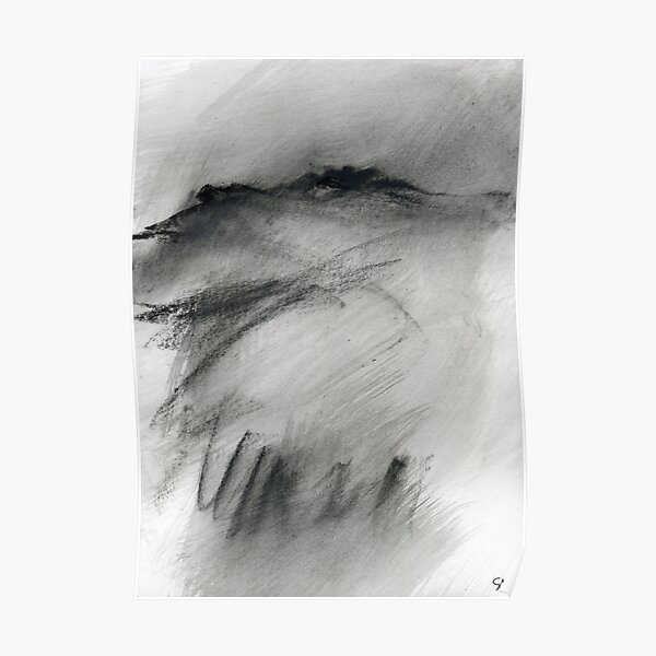 White Tor, Derwent Edge - Peak District Derbyshire Landscape Poster