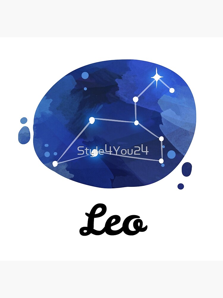 Leo Constellation Zodiac Sign Horoscope Astrology Gift