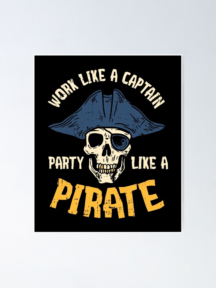  Studio B The Pirate Code Poster: Prints: Posters & Prints