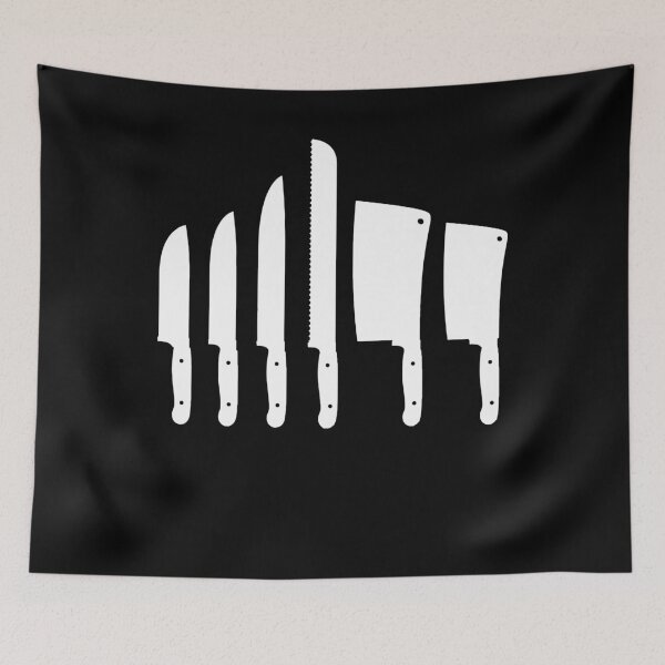 Item preview, Knife Set Block Butcher Cook Kitchen designed and sold by 4tomic.