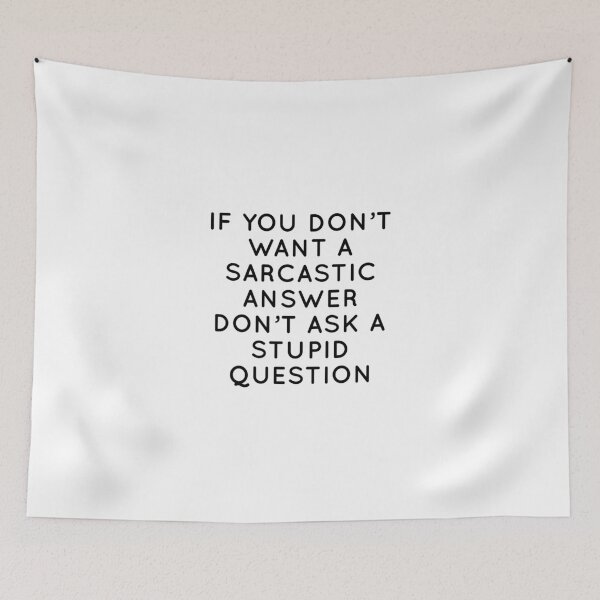 Item preview, SARCASTIC ANSWER designed and sold by lucaskeep1212.