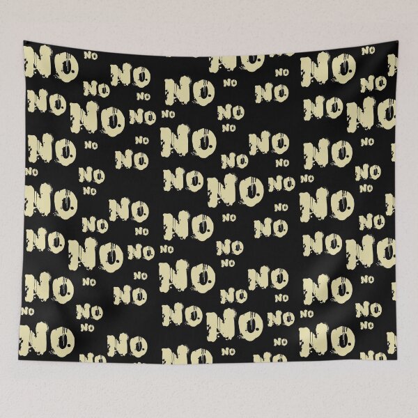 Item preview, No No No No No designed and sold by SerpentSkyArts.