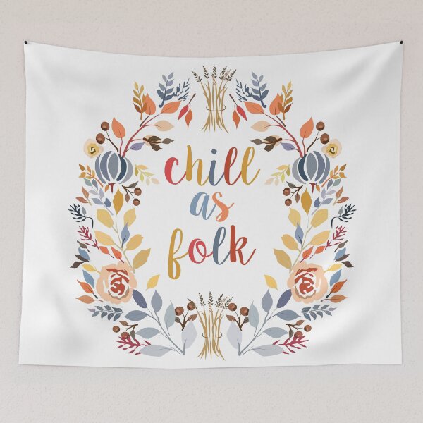 Item preview, Chill As Folk designed and sold by lowercasev.
