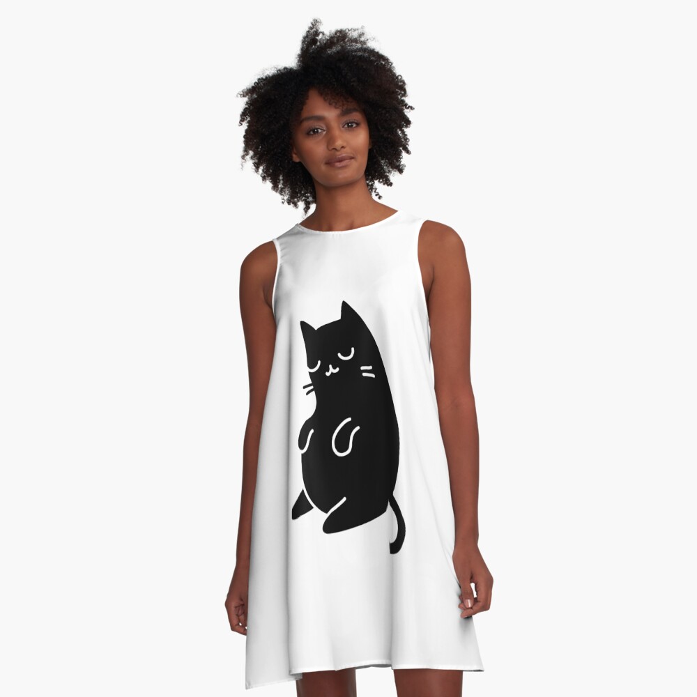 black dress for chubby