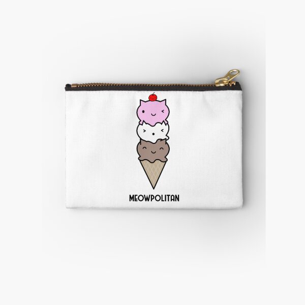 Item preview, Cute Cat Meowpolitan Ice Cream Cone designed and sold by mariekawaii.