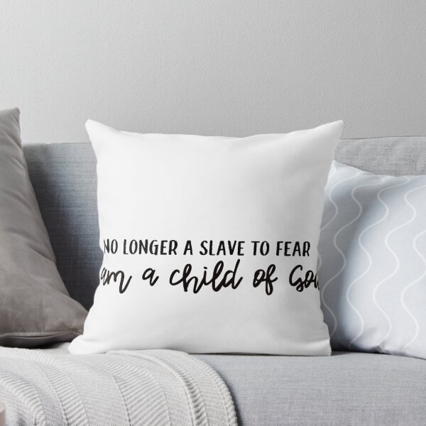 Item preview, no longer a slave to fear, i am a child of god designed and sold by Daria Smith.