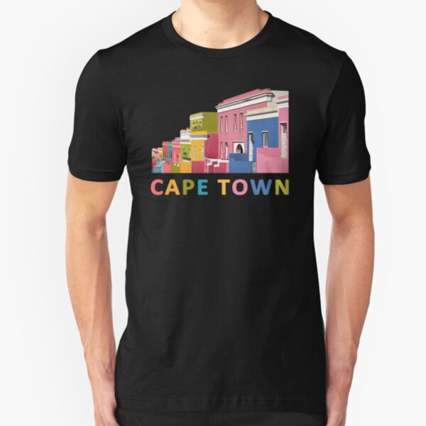 Bo-Kaap, Cape Town Slim Fit T-Shirt