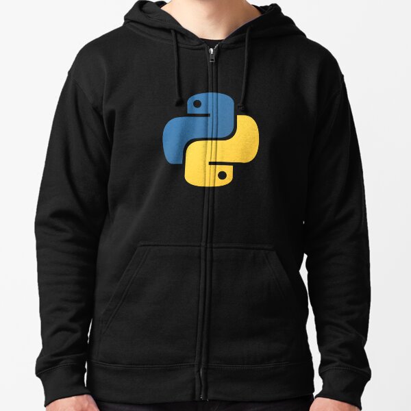 Python Programming Zipped Hoodie