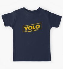 YOLO - You Only Live Once (SOLO style) Kids Tee