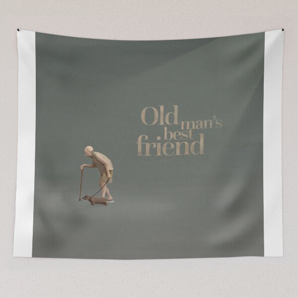 Item preview, Old man's best friend, with quote designed and sold by jonathankemp.