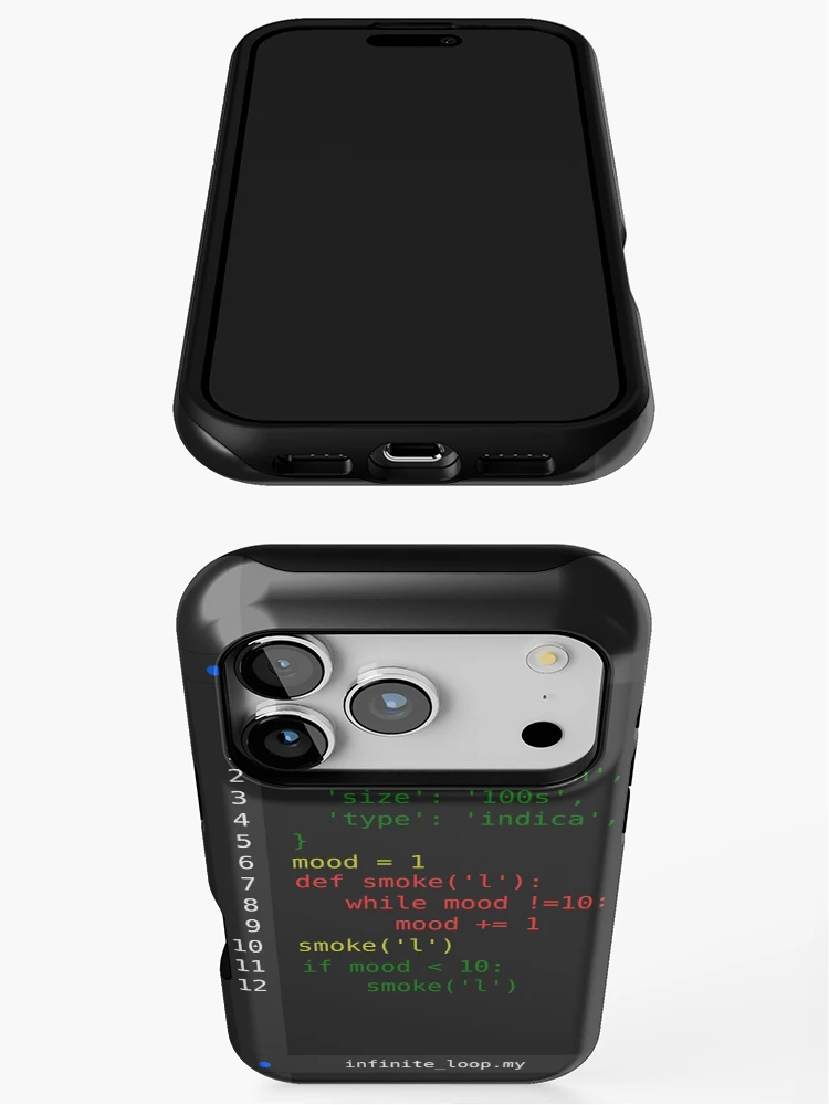 Thumbnail 3 of 4, iPhone Case, Rasta code - caught designed and sold by hellcom.