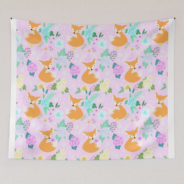 Item preview, Cute fox pattern  designed and sold by artbybee7.