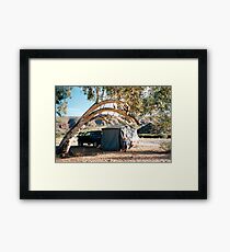 Finke Camping Framed Print