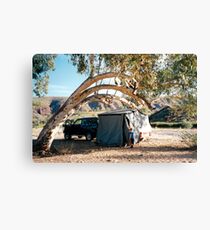 Finke Camping Canvas Print