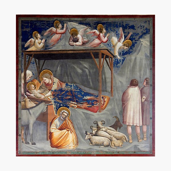 Item preview, Christmas Nativity of Jesus - Giotto di Bondone designed and sold by The Great  Art.