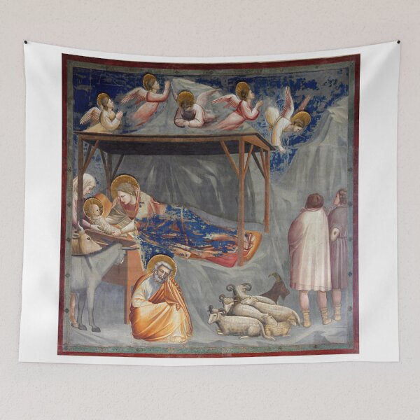 Item preview, Christmas Nativity of Jesus - Giotto di Bondone designed and sold by The Great  Art.