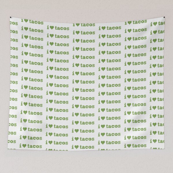 Item preview, I Love Tacos designed and sold by KShedenhelm.