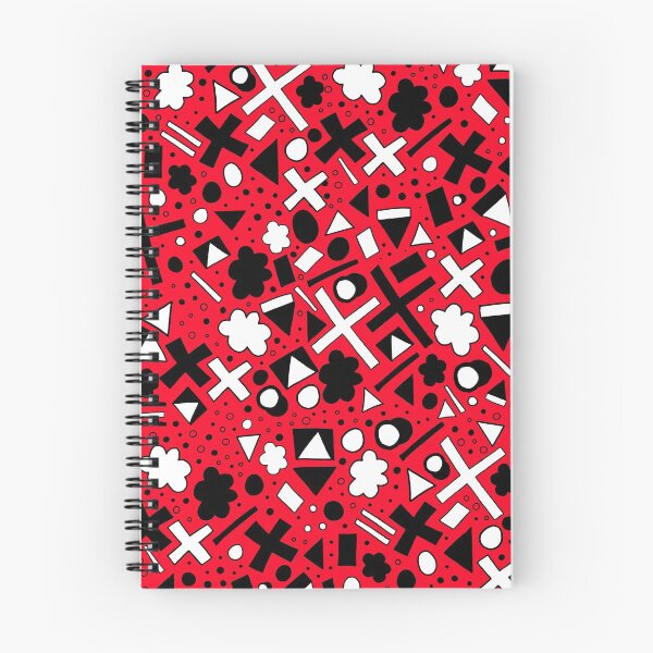 Item preview, Christmas red and shape-jul - pattern designed and sold by thepoonapple.
