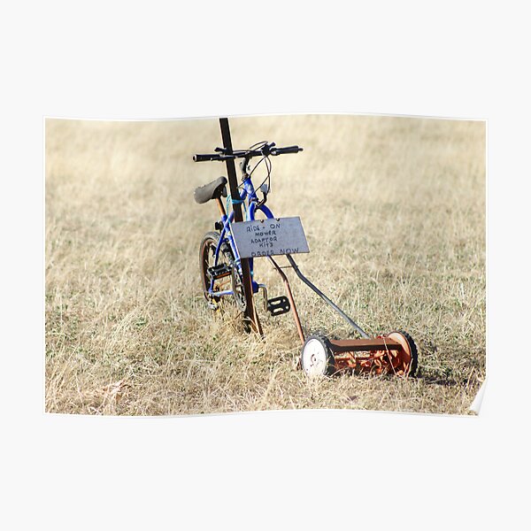 Ride on Mower Poster