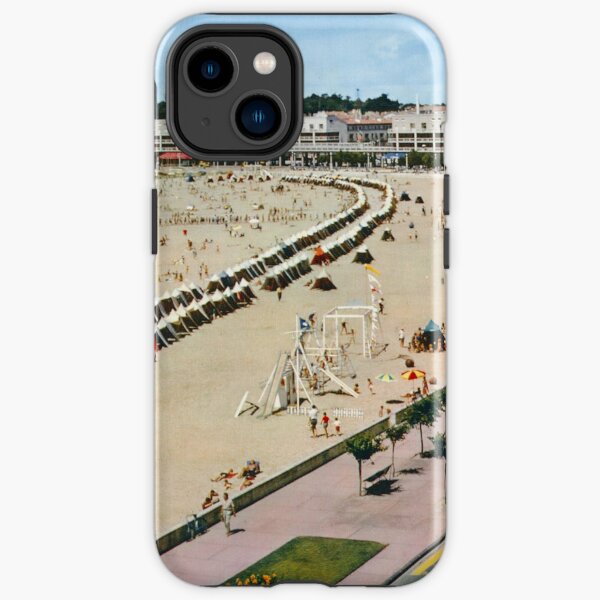 Plage de Royan, années 60 (2) Coque antichoc iPhone